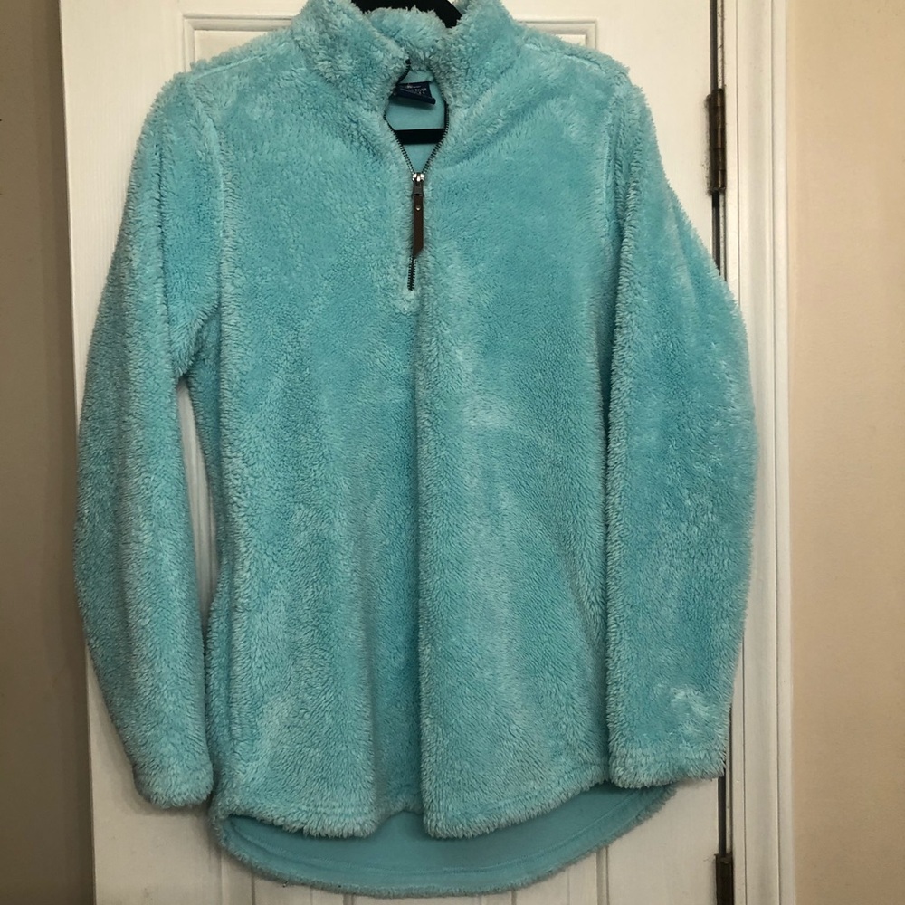 Charles River Blue Sherpa Pullover
